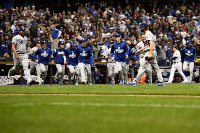 Dodgers down Brewers to reach World Series against Boston