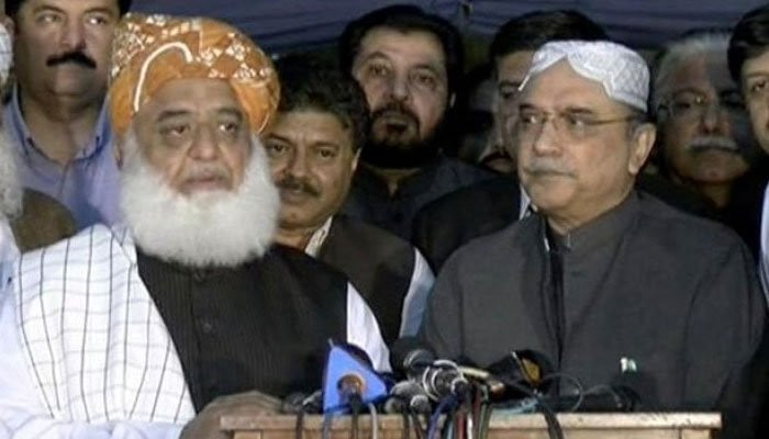 Fazl tells 'those with fake mandate' to stop threatening opposition