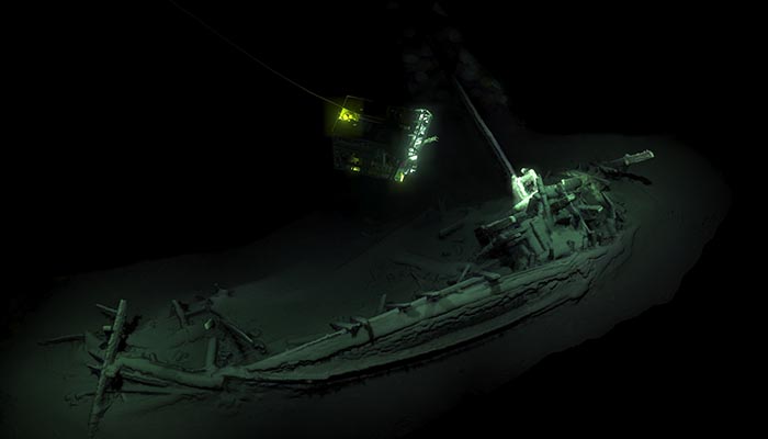 World's oldest intact shipwreck found in Black Sea