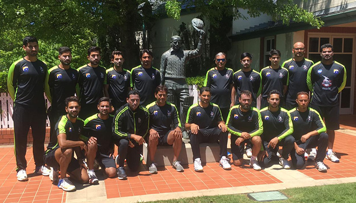 Lahore Qalandars squad visit Bradman Museum in Australia 