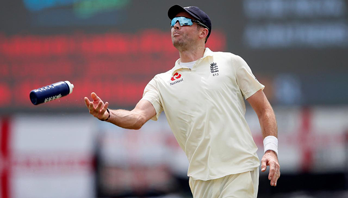James Anderson handed demerit point for dissent in Galle test