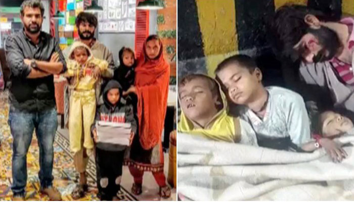 Lahore restaurant owner helps homeless family after pictures go viral 