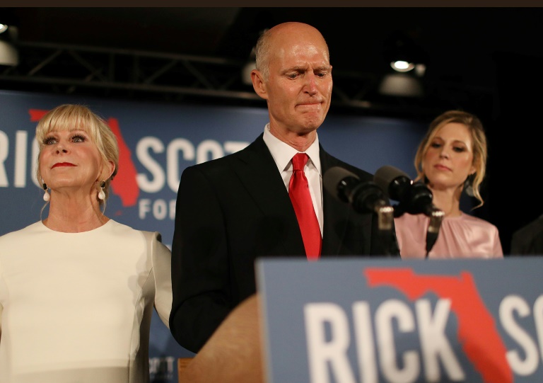 Florida orders recount in Senate, governor races