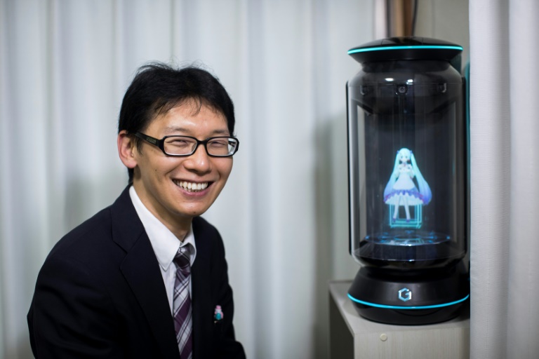 Crazy in love? The Japanese man 'married' to a hologram