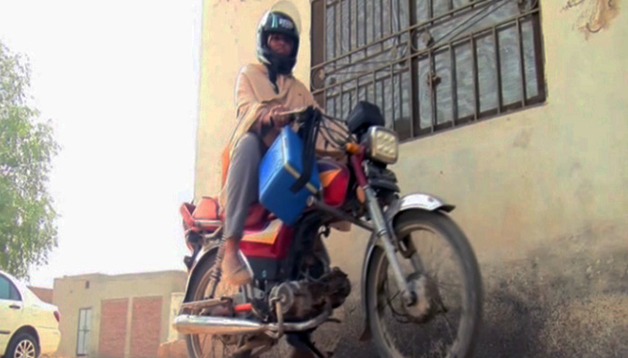 The motorcycle-riding lady health workers of Multan 