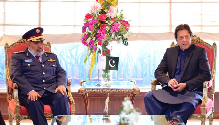 Qatari armed forces chief discusses bilateral ties with PM Khan