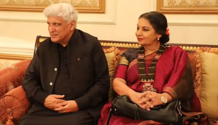 Shabana Azmi, Javed Akhtar in Lahore to attend Faiz International Festival