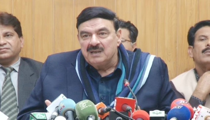 Sheikh Rasheed vows to recover encroached railways land in Karachi