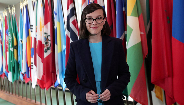 'Stranger Things' star Millie Bobby Brown named youngest-ever UNICEF envoy