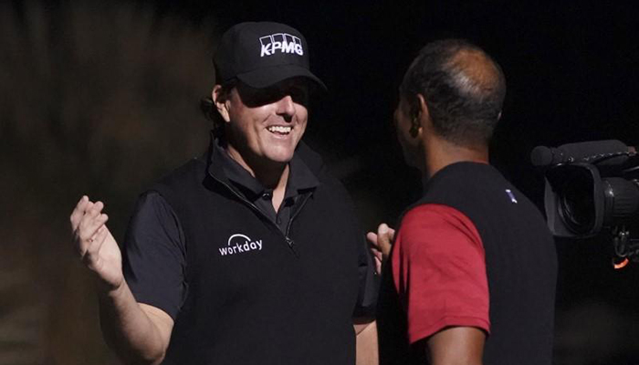 How much money does the victor of Tiger vs. Phil make?