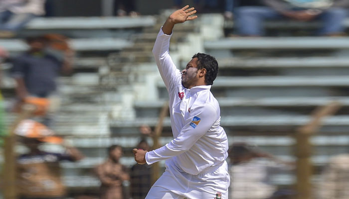 Shakib becomes fastest to get 200 wickets, 3000 Test runs