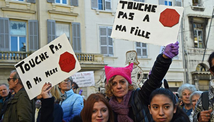 Thousands protest in 'feminist tidal wave' against sexist violence ...