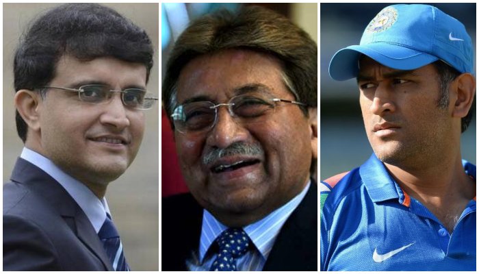 Ganguly shares hilarious conversation with Musharraf on MS Dhoni
