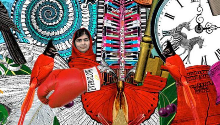 Malala featured on Coldplay's 'A Head Full Of Dreams' documentary artwork 