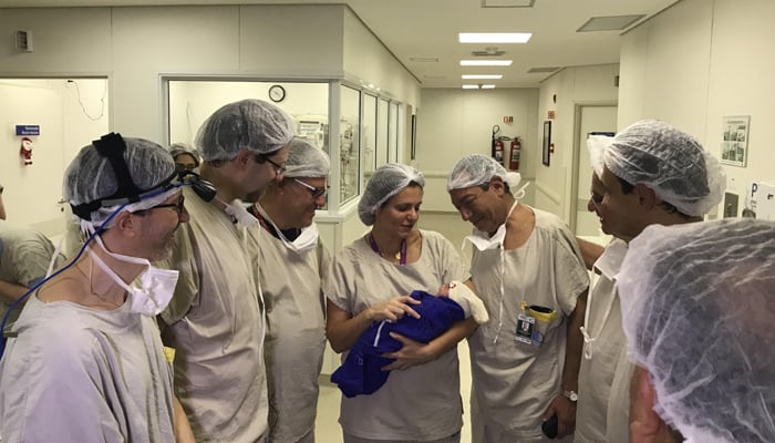 First baby born via uterus transplanted from dead donor