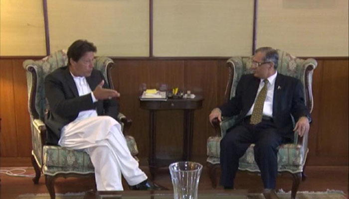 PM Imran, CJP hold meeting ahead of symposium on population control