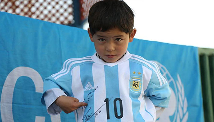 From dream to nightmare: Afghan 'Little Messi' forced to flee