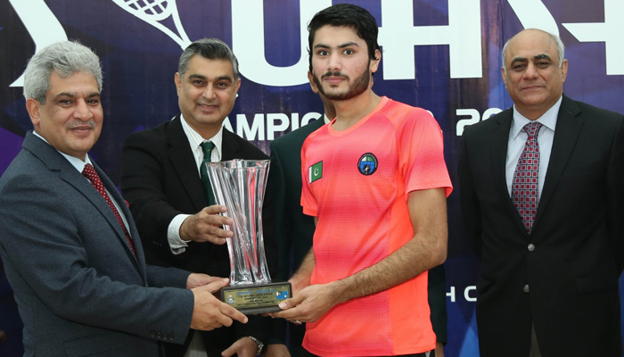 Abbas Zeb wins Chief of Air Staff U-19 squash championship