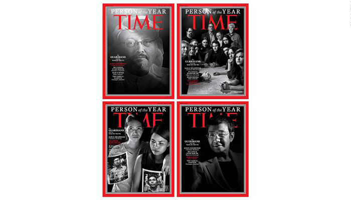 Khashoggi, other journalists named Time 'Person of the Year'