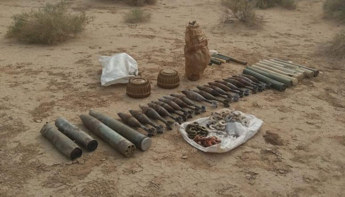 FC recovers arms cache from Sibbi suburbs