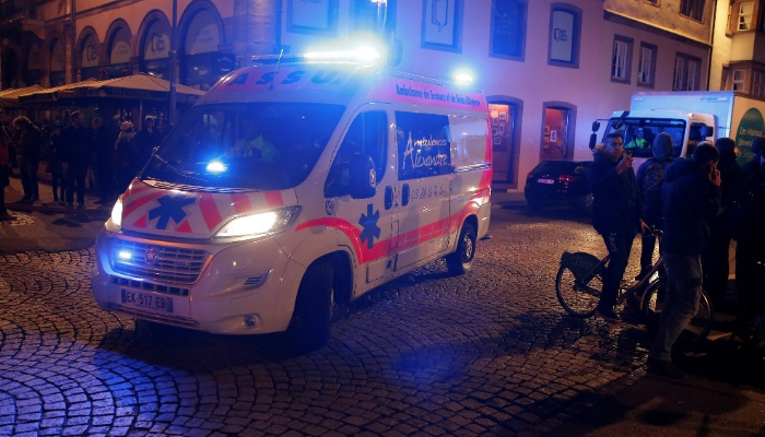 Police hunt across eastern France for Strasbourg Christmas market attacker