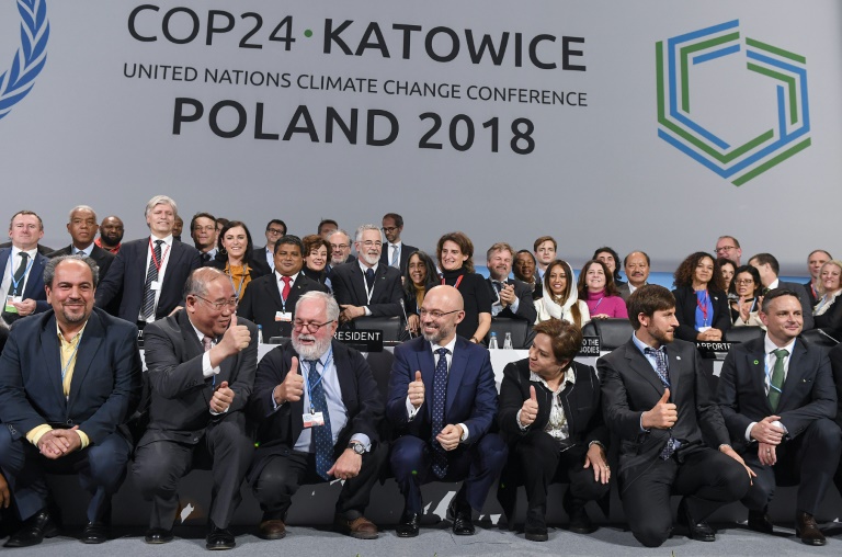 Nations agree milestone rule book for Paris climate treaty