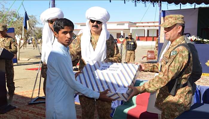 Pakistan Army hands over model village in Mashkai to earthquake survivors