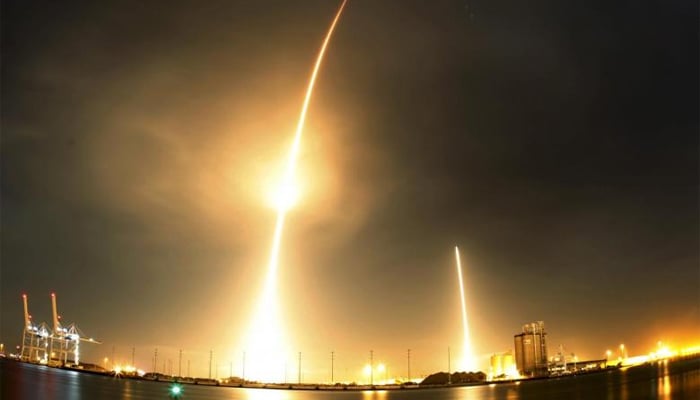 SpaceX launches first US national security space mission