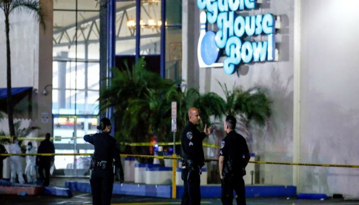 Three killed, four wounded in California bowling alley shooting