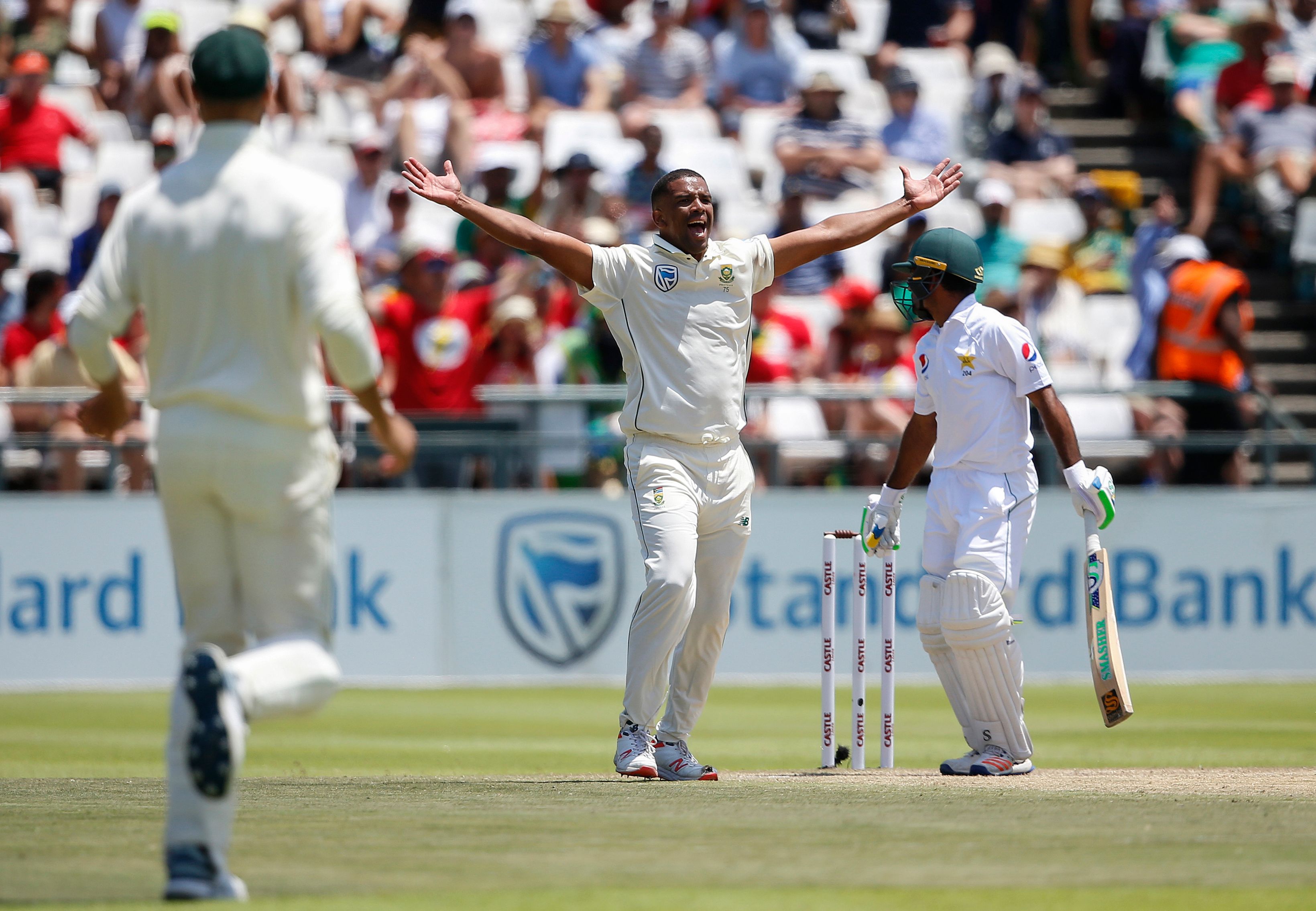 South Africa beat Pakistan by 9 wickets to clinch Test series 