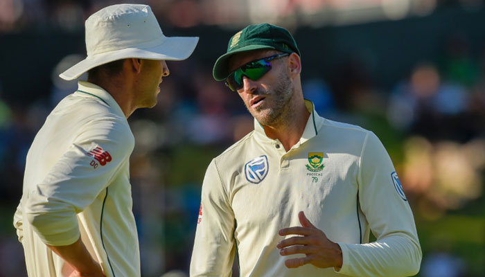 South Africa skipper Du Plessis suspended for third Test