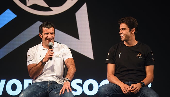 Kaka, Figo vow to help develop football in cricket-mad Pakistan