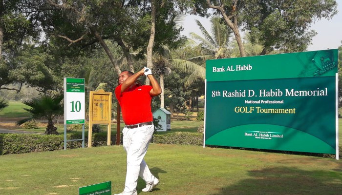 Matloob Ahmed leads on first day of Rashid D. Habib Memorial National Professional Golf