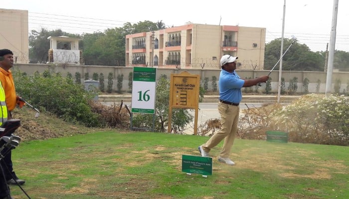 Matloob Ahmed maintains lead in Rashid D. Habib golf championship 