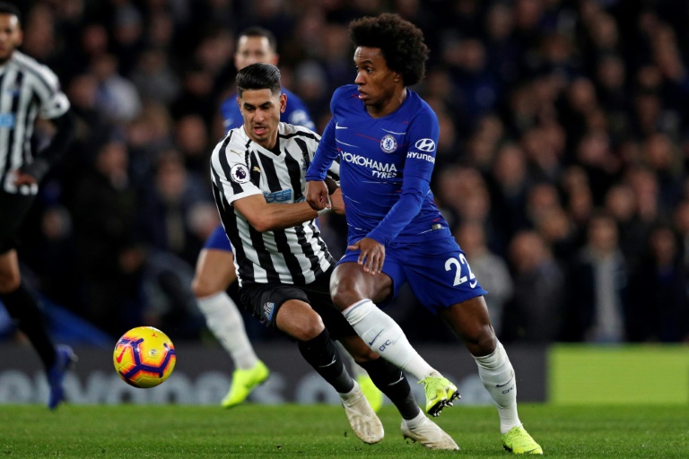 Willian gem sinks Newcastle as Chelsea cement fourth place