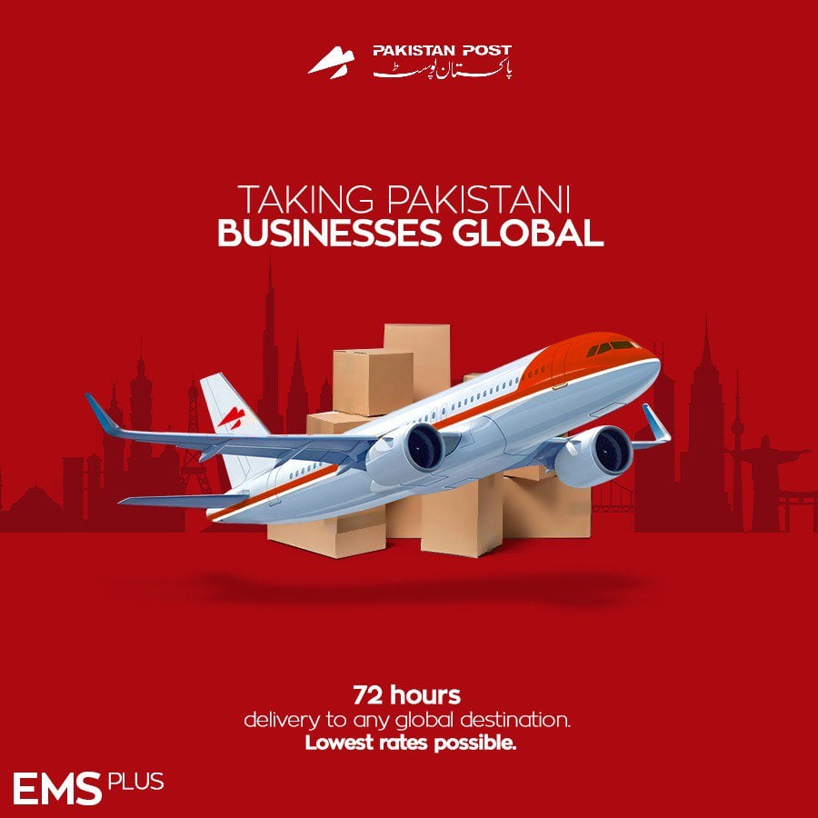 Pakistan Post launches export parcel service ‘EMS Plus’ 