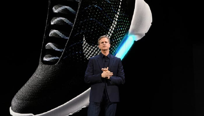 Nike unveils next-generation self-lacing basketball shoes