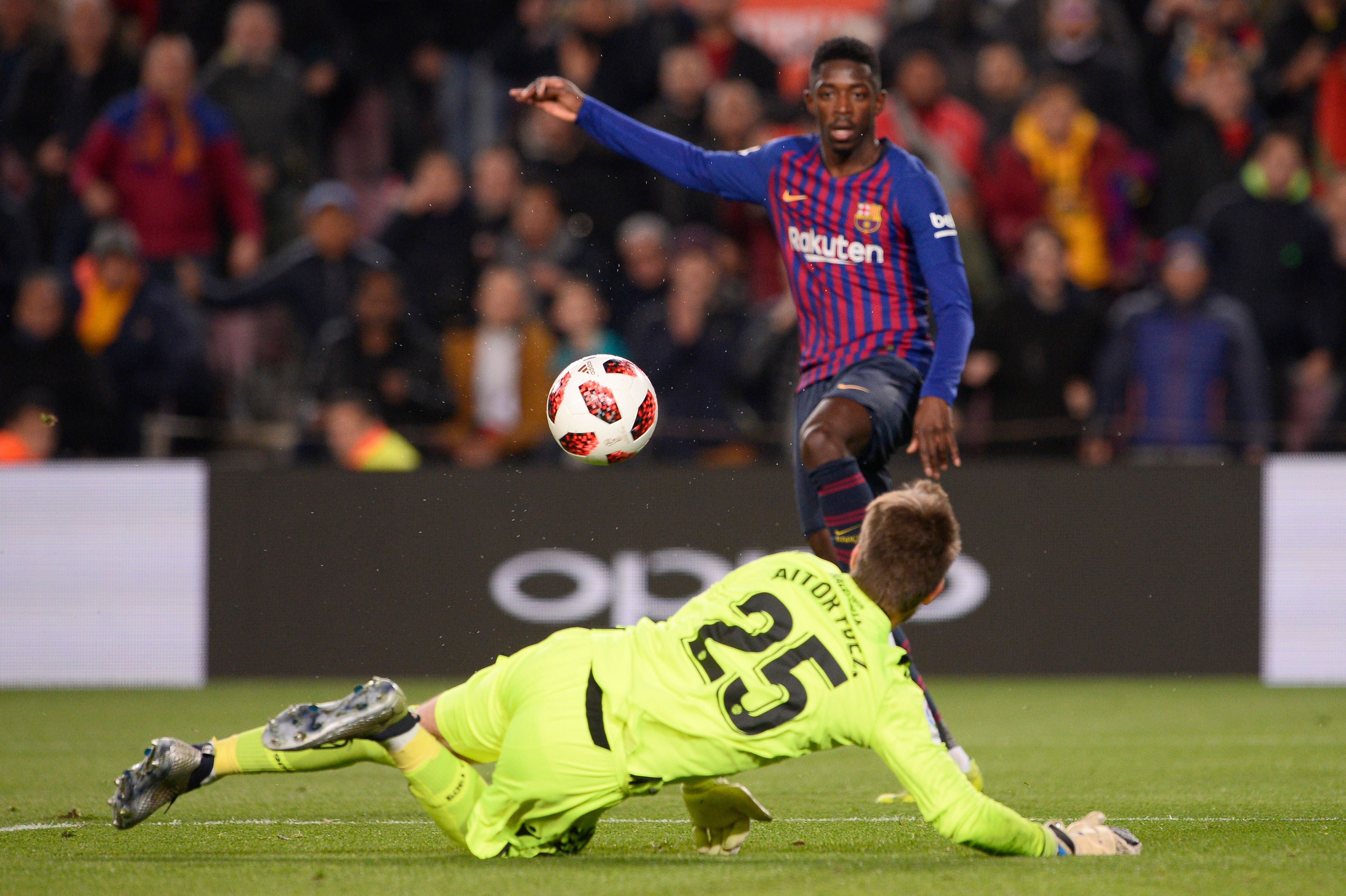 Dembele double helps Barca defeat Levante but threat of disqualification looms