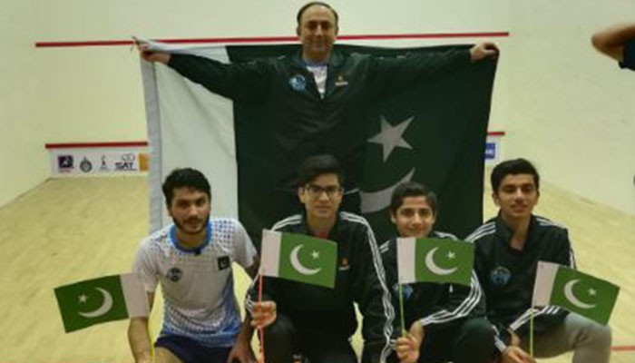 Image result for Pakistan beat India to clinch Asian Junior Squash Championship