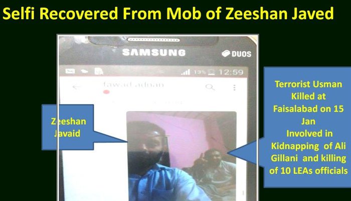 Sahiwal killings: Evidence linking Zeeshan to terrorists found, intelligence sources claim