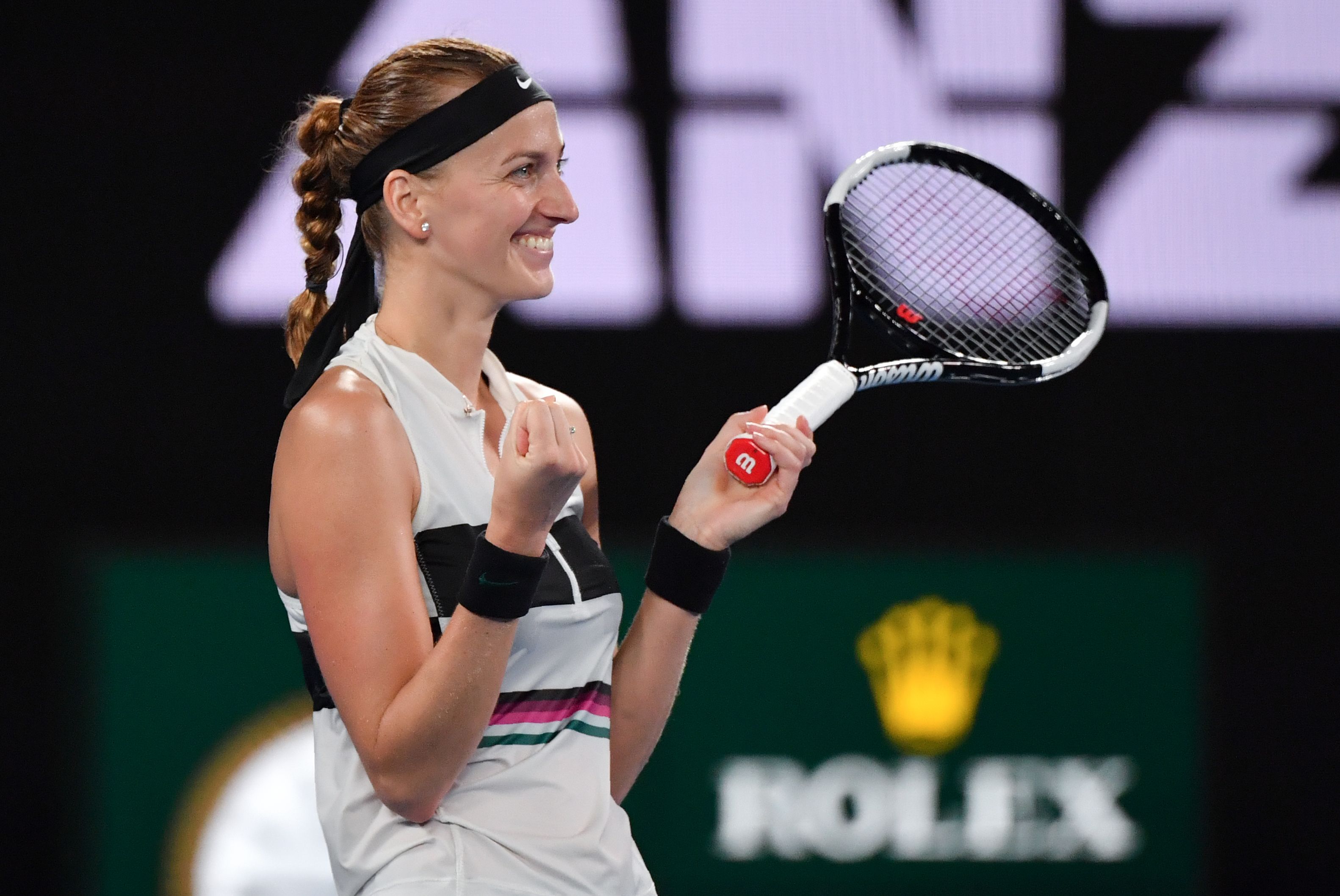 Kvitova reaches maiden Australian Open final to prove doubters wrong