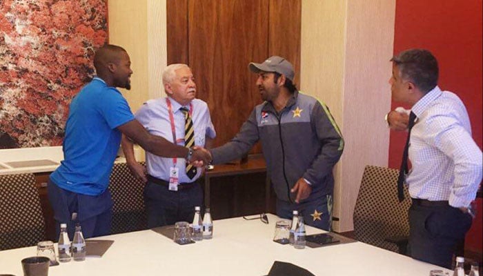 Pakistan captain Sarfraz Ahmed handed ICC ban over racial slur Pakistan captain Sarfraz Ahmed handed ICC ban over racial slur