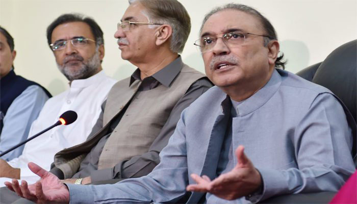 Modi should know Pakistan’s political parties are united on Kashmir: Zardari