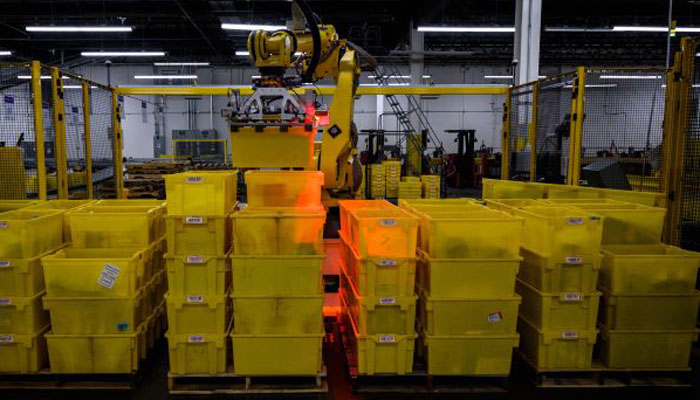 Amazon's 'collaborative' robots offer peek into the future