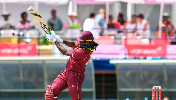 Chris Gayle hits the most sixes in global cricket