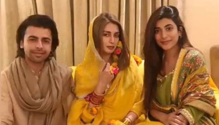 Iman Ali's wedding festivities kick off