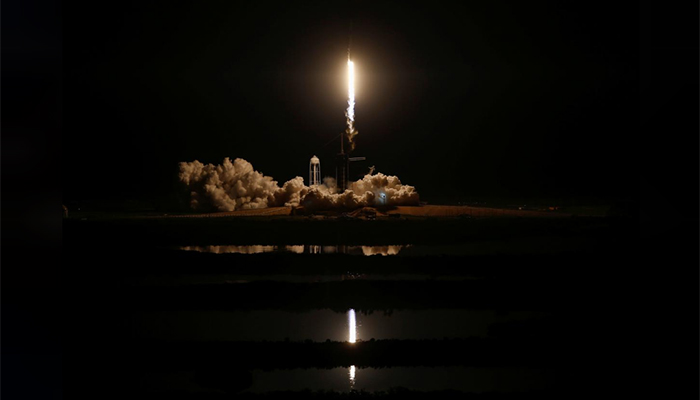 SpaceX rocket with unmanned US capsule blasts off for space station