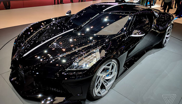 Bugatti's La Voiture Noire is the world’s most expensive new car 