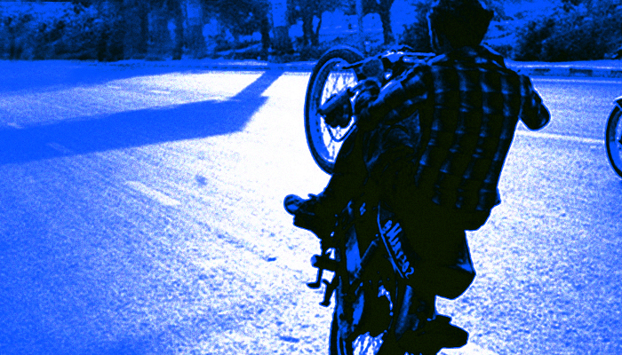 Police seize several bikes over wheelieing on Karachi's Seaview Road