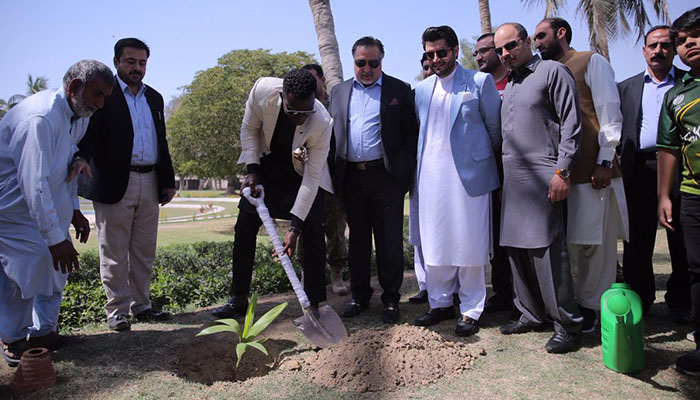 Tree planting and biryani: Sammy’s adventures in Karachi continue 